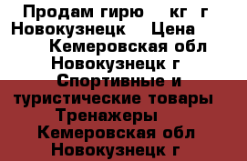 Продам гирю 24 кг. г. Новокузнецк. › Цена ­ 1 250 - Кемеровская обл., Новокузнецк г. Спортивные и туристические товары » Тренажеры   . Кемеровская обл.,Новокузнецк г.